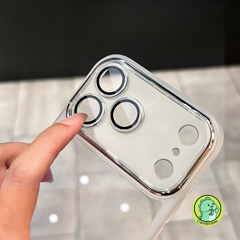 Ốp Điện Thoại Có Ống Kính Kính Cho Redmi K80 K70 K70E K60 K50 K50i K40 Gaming K40s K30 Ultra K30i K20 Pro Plus + 5G 4G Vỏ Sang Trọng Vỏ Chống Sốc Cứng Đơn Giản Dễ Thương