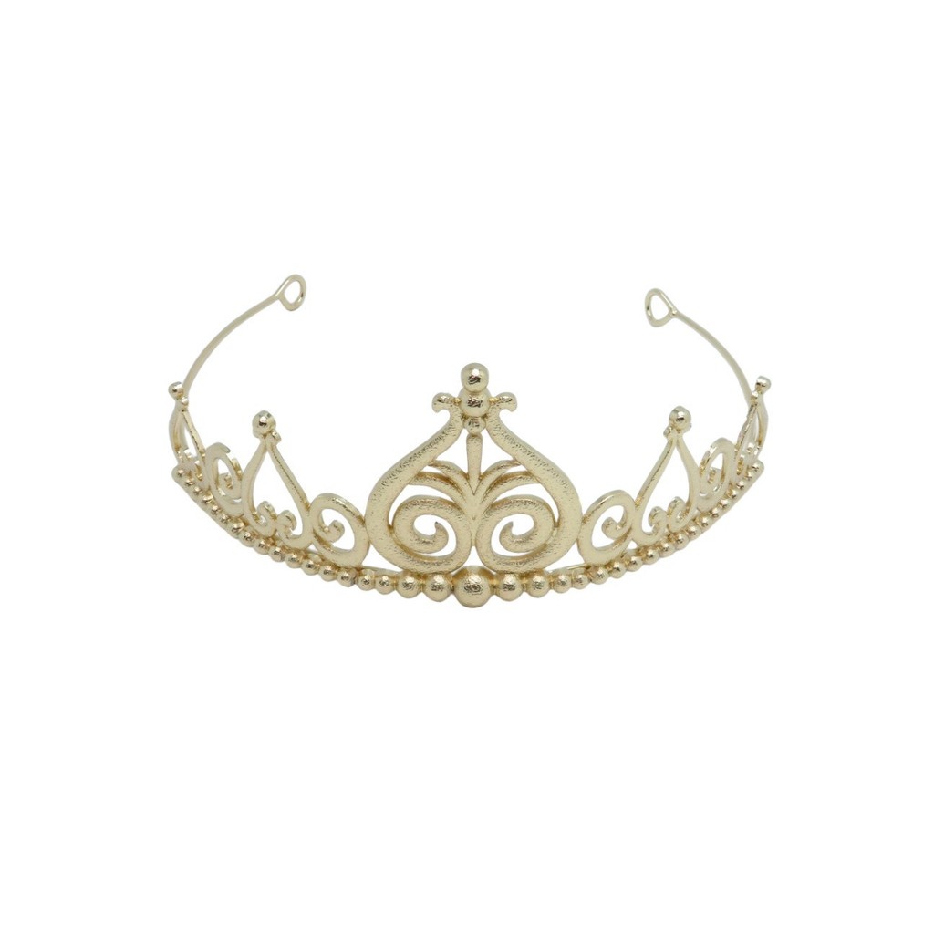 Vương Miện Vàng Hợp Kim Cho Cô Dâu và Sàn Catwalk - Phụ Kiện Tóc Sang Trọng