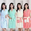 Áo Choàng Tắm Nữ Dáng Váy Buộc Dây GreenHome, Khăn Choàng Tắm Cotton Mềm Mịn Thấm Nước, Nhanh Khô