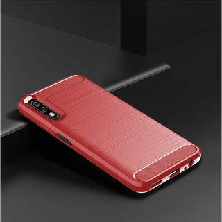 Vỏ TPU Cho Huawei Y9S Vỏ Giáp Sợi Carbon Silicon Mềm Ốp Lưng Huawei Y9S Y9 S Y 9S Vỏ Điện Thoại