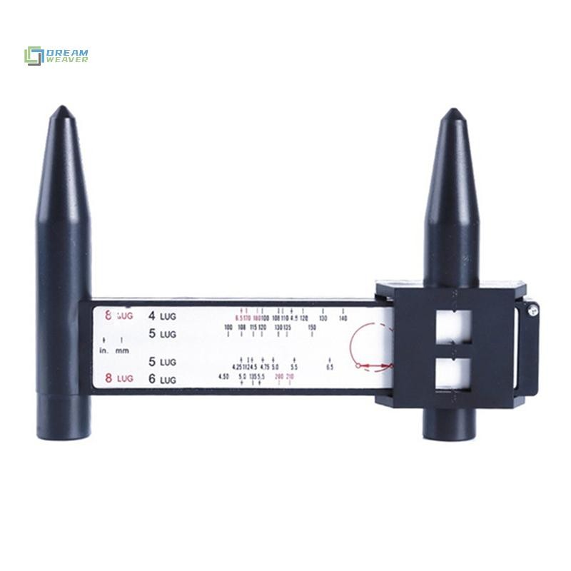 [Dream] 8LUG Bánh Xe Vành Bánh Xe Bu Lông Họa Tiết Lỗ Dụng Cụ Đo Khoảng Cách PCD Caliper Sửa Đổi Lỗ Khoảng Cách Thước mới