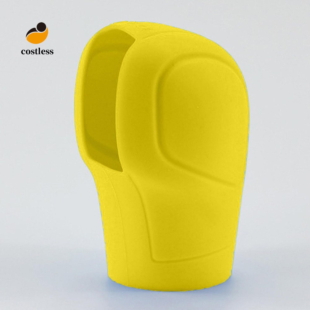 Costless 1 Chiếc Ô Tô Tự Động Silicone Gear Head Shift Knob Cover Handbrake Grip Trang Trí Nội Thất