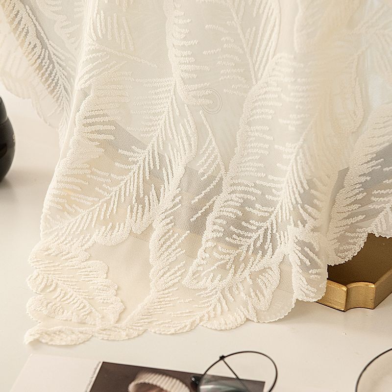 🌟Phòng Ngủ Bàn Gương Vải Bao Vải Ren Trắng Trang Điểm Bàn Gương Bao Vải Khăn Hộ Gia Đình Gương ZZQ2
