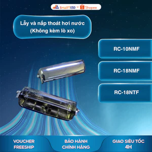 Lẫy nồi cơm điện Toshiba và nắp thoát hơi nồi cơm RC-10NMF/RC-18NMF/RC-18NTF - Hàng chính hãng