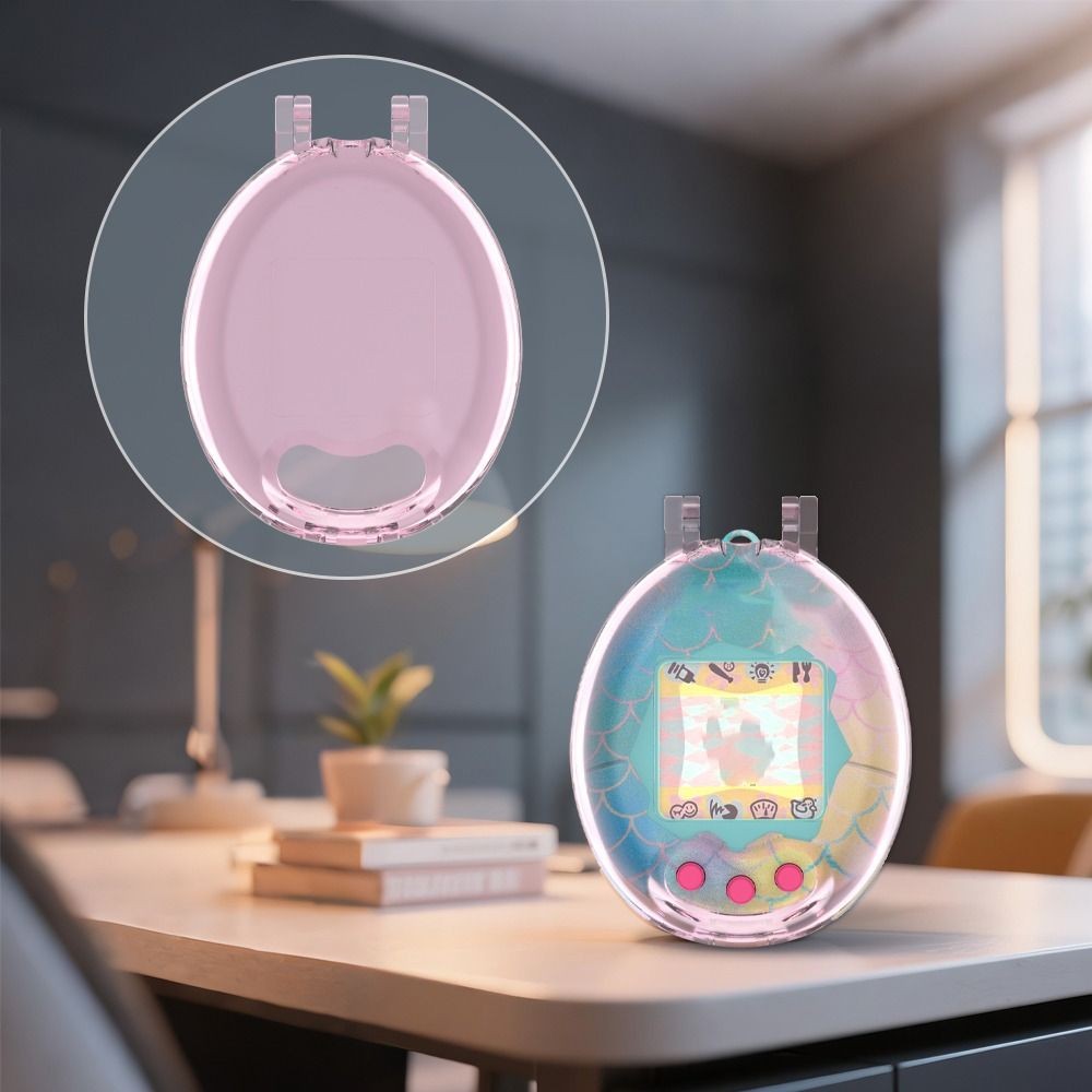 Bảo vệ NORBORTO, Vỏ cứng chống trầy xước trong suốt, Vỏ PC pha lê phủ toàn diện chống bụi cho phụ kiện trò chơi thú cưng điện tử Tamagotchi