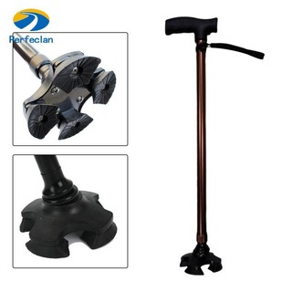 Gậy Đi Bộ Nhẹ và chắc chắn, thu gọn dễ dàng, điều chỉnh chiều cao, chống trơn trượt cho người già