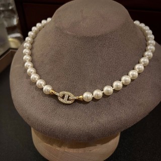 Dây chuyền xương đòn thời trang vòng cổ ngọc trai Zircon