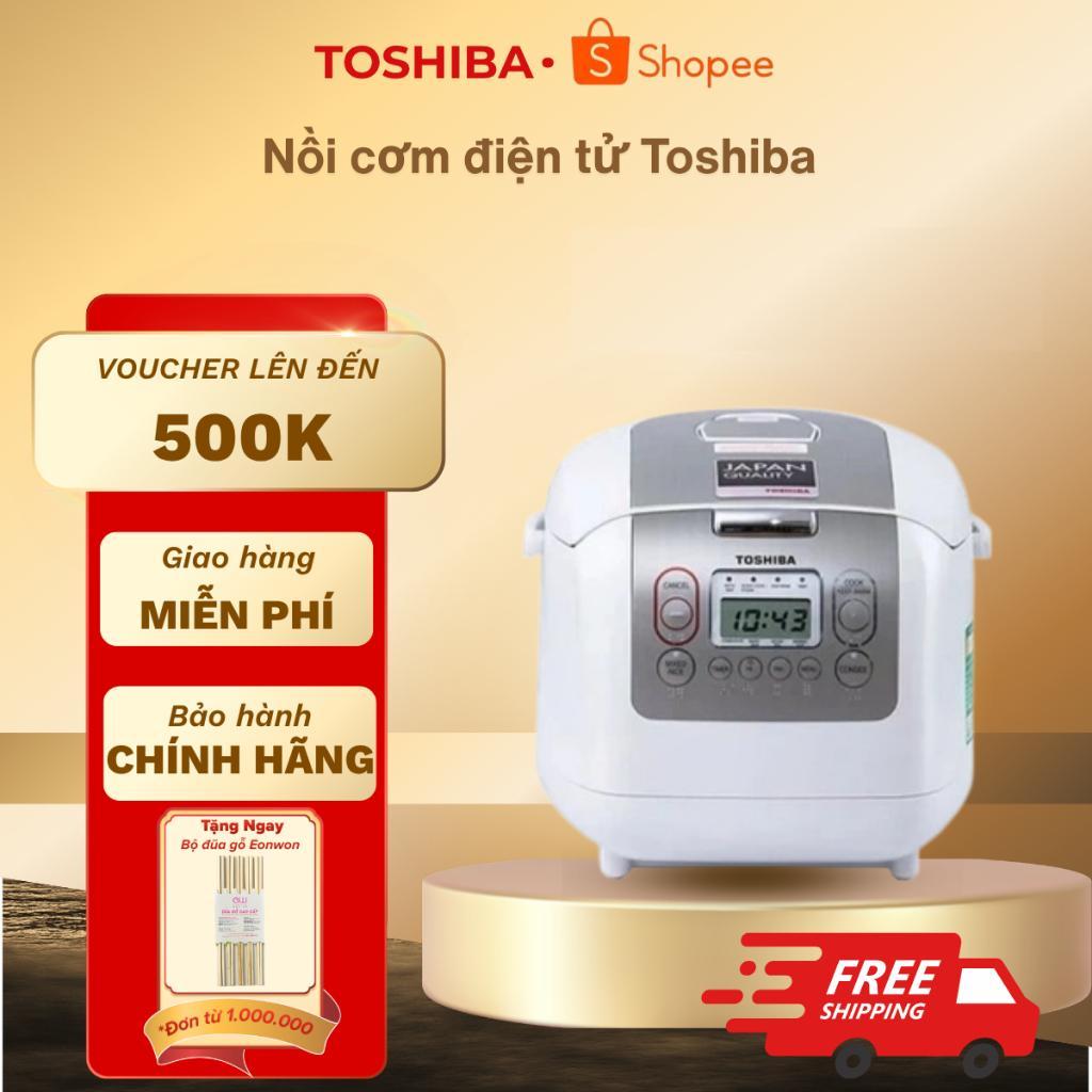 Nồi cơm điện tử Toshiba RC-18NTFV(W)/RC-18NMFVN/ RC-10NMFVN/ RC-18DR3PV(G) - Bảo hành 1 năm