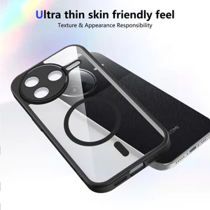 Ốp lưng Poco F7 Ultra Vỏ từ tính trong suốt mờ cho Ốp điện thoại Xiaomi Poco F7 Ultra 5G