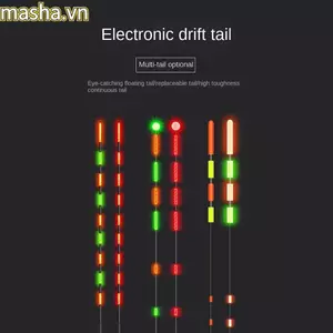 1 Phao điện tử Phao Phao, Đèn LED câu cá thông minh ngày đêm siêu sáng, Cảm ứng phát sáng Phao câu cá ban đêm Câu cá hàng đầu