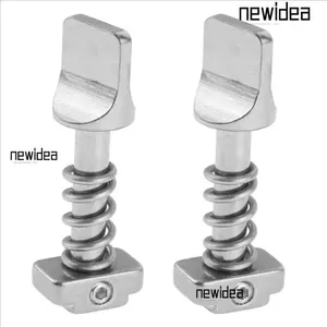 NEWIDEA Ván lướt sóng Vây vít, Bộ vít vây bằng thép không gỉ, Bộ phận thay thế chụp nhanh an toàn Hộp đuôi tiêu chuẩn SUP Vây vít Thiết bị lướt sóng