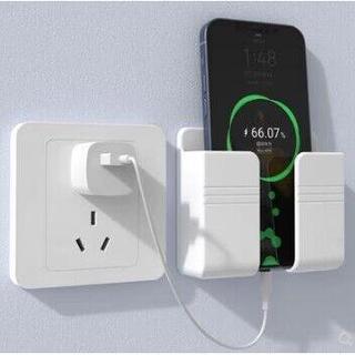 5 Kệ Dán Giá Đỡ Sạc Điện Thoại Di Động Để Remote Gắn Tường Đầu Giường Không Cần Khoan, có lỗ