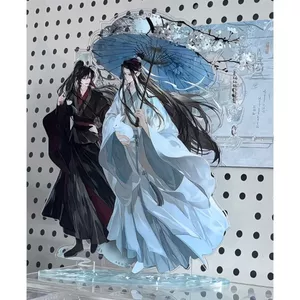 Mo Dao Thượng Phụ Hàng Hóa Wei Wuxian Lan Wangji Kỷ Niệm 7 Năm Acrylic Đứng Đơn Chèn Tự Chế Để Bàn Trang Trí Đồ Trang Trí