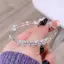 PNPIA- Hạt Màu Bạc Đồng Xu Lắc Tay Cho Nữ Cô Gái Quà Tặng Luy Phong Phú Thời Trang Vòng Tay Dự Tiệc Cưới Phụ Kiện Trang Sức