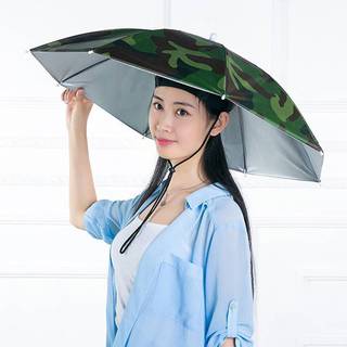 Strongaroetrtomj FishingUmbrella Mũ Gấp Ô Mũ Cắm Trại Câu Cá Đi Bộ Đường Dài Lễ Hội Ngoài Trời VN