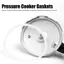 CANAMEK Đa Năng Đa Kích Thước Nồi Áp Lực Niêm Phong Vòng Silicon O Ring Phụ Kiện Thay Thế Nồi Áp Suất Nhôm CSF