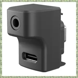 Bộ chuyển đổi âm thanh Bộ chuyển đổi âm thanh màu đen trong khi sạc phụ kiện micrô bên ngoài cho Pro /