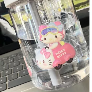 Ins Jelly Dán Phong Cách Hàn Quốc kitty Girl Heart Giá Trị Cao Học Sinh Tự Làm Cốc Nước Sổ Tay Ốp Lưng Điện Thoại Dán Trang Trí 26.6.12