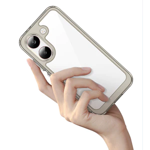 Thích hợp cho Xiaomi POCO X8 Pro Max POCOX8Pro X8ProMax X 8 Ốp lưng Acrylic trong suốt Silicon mềm lưng cứng chống thấm nước