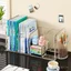 Để Bàn Bookend Bookshelf Acrylic Trong Suốt Sinh Viên Sách Hộp Bảo Quản Để Bàn Giá Để Đồ Hình Sách Giá Tập Tin LC9S