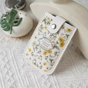 Hộp đựng thẻ kéo ra đáng yêu di động HNKMP có nhiều khe cắm thẻ - Thẻ ID,, Hộp đựng thẻ xe buýt dành cho nữ.