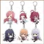 SQ11 100 Bạn Gái Thật Sự Thật Sự Yêu Bạn Acrylic Móc Khóa Anime Mặt Dây Chuyền