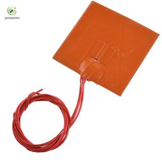 [FUXIN]Silicone Heating Pad Flexible For Printer Heated Bed Square Tool 100x100mm 1pc