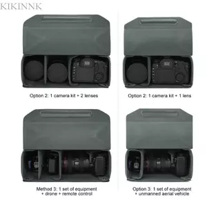 Túi chèn máy ảnh DSLR KIKIN Polyester Cung cấp khả năng bảo vệ độ ẩm đáng tin cậy để chụp ảnh ngoài trời ở nhiều vùng Weathe