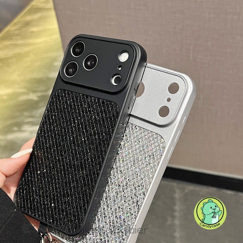 Ốp Điện Thoại Lấp Lánh Có Dây Buộc Cho Redmi Note 15 14 13 Pro Plus 12 Turbo K90 K80 K70 Pro K70E 5G 4G Sang Trọng Vỏ Dây Đeo Sáng Mềm Dễ Thương