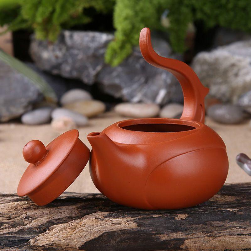 Zisha Ấm Trà Zhuni Xiaotianxian Nồi Đơn Gốm Handmade Nguyên Quặng