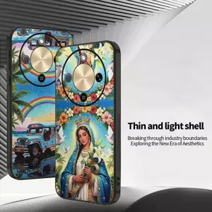 Ốp Lưng Cho Honor X9d X9C X9B Peace Dove Flower In Series Da Cạnh Mềm Chống Rơi Vỏ Điện Thoại