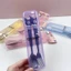 Bộ muỗng nĩa bằng thép không gỉ kiểu di động họa tiết Kuromi phù hợp làm quà cho bé gái gồm 2 món ✨Bubblu30.vn✨