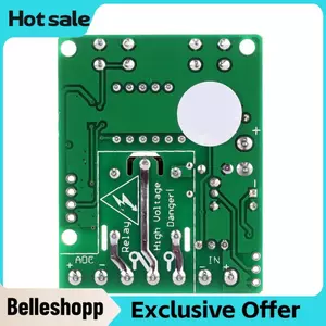 Belleshopp Mô-đun điều khiển bộ đếm kỹ thuật số Pongnas có bộ hẹn giờ 0,1 giây Rơle 999 phút NO/NC 12V/24V cho các dự án tự động hóa công nghiệp & DIY