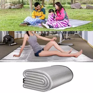 Tấm lót chống ẩm AWNGD, Thảm dã ngoại ngoài trời chống nước hai mặt, Ghế cắm trại di động dày có thể tái sử dụng Đồ dùng cứu trợ động đất