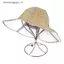 VFZ Trung Quốc Tre Mây Mũ Retro Handmade Dệt Mũ Rơm Du Lịch Mưa Khiêu Vũ Đạo Cụ Nón Câu Cá Che Nắng Người Cá Mũ OTE
