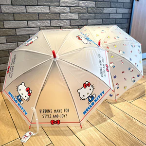 🔥siêu đẹp dù che nắng che mưa ô trong suốt Ô Hello Kitty Trong Suốt Mờ Giá Trị Cao Dài Tay Ô Dày Gia Cố Sinh Viên Chuyên Dụng Di Động Chống Gió Ô Dễ Thương
