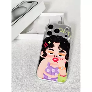 Cô gái ngọt ngàoBao da không gian phù hợp với các mẫu 17pro/16/15/14/13 có vỏ mềm
