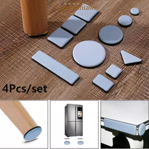 IAPPORTUNIA 4 Đồ Nội Thất Chân Thanh Trượt Miếng Lót Mềm Làm Dày Dễ Dàng Di Chuyển Cản Bàn Sofa Tự Dính Chống ồn