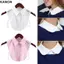 Áo Sơ Mi KANGN Cổ Giả Vintage Cotton Ren Quần Áo Phụ Kiện