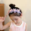 Răng Trẻ Em Vòng Không Làm Tổn Thương Series Cơm Kẹp Tóc Băng Đô Luo Tidy-up Đồ Trang Trí Bé Gái Chống Trơn Trượt Thư Viện Tóc Gãy Tóc