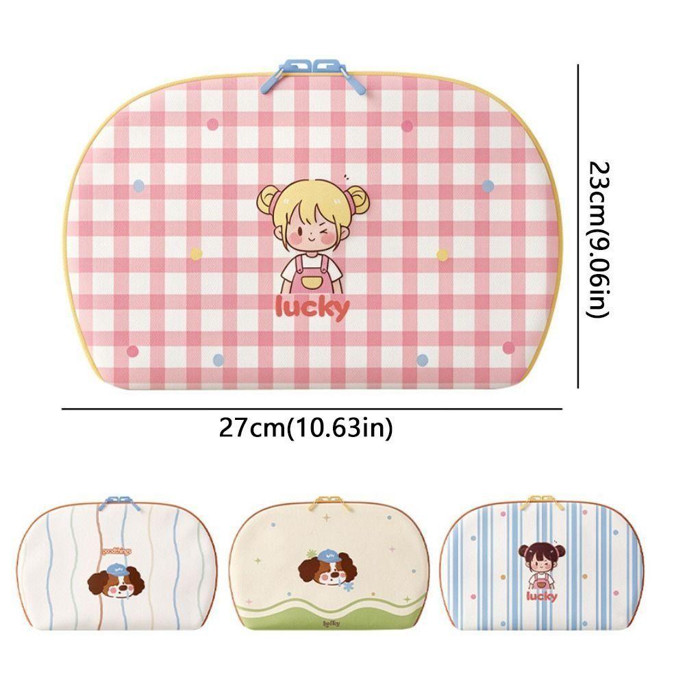 Túi đựng đồ lót/đồ du lịch SDEERCONCEPTNR dung tích lớn, chống thấm nước, chất liệu Polyester đa năng, dây kéo, họa tiết hoạt hình