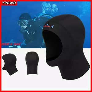 Mũ Bơi YRBWD Nam Nữ 1 Mm Bơi Và Lướt Sóng Nóng Co Giãn Nylon Turban Kem Chống Nắng Mũ Lặn