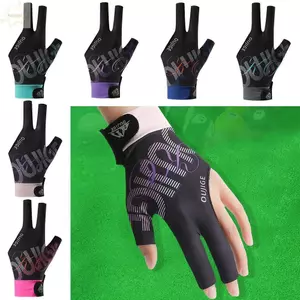 Găng tay ba ngón AWNGD, Găng tay bi-a đàn hồi chống trượt, Găng tay bi-a tay trái thoáng khí chất lượng cao Phụ kiện tập thể dục