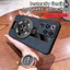 Dành Cho ZTE Nubia Red Magic 11 Pro Plus Ốp Lưng Mới Cao Cấp Trơn Leathe 360 ​​​​Vỏ chống rơi Spin Stand cho Red Magic 11 Pro Funda
