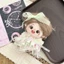10cm Cotton Quần Áo Bé Dễ Thương Ngọt Ngào Tươi Đầm Búp Bê Búp Bê Thay Thế Quần Áo 13-17 Kéo bu