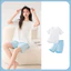 Bộ Váy Ngủ Nữ Tay Ngắn Rời Thư Giãn Cắt Loungewear Cho Trong Nhà Nghỉ Hàng Ngày Và Giải Trí Buổi Tối