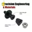 Bộ chốt chốt phía sau màu đen Bộ chốt hoàn chỉnh phía sau hạng nặng để nâng cấp Chevrolet Silverado