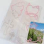 Stiker Đính Đá Pha Lê Viền Ảnh Dán Trang Trí Hình Cánh Thiên Thần Nốt Nhạc Kim Cương Lấp Lánh