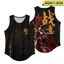 God Of Wealth 3D Tank Top Nam, Áo Vest Hip Hop múa sư tử Harajuku, Áo thun đường phố Mammon ngộ nghĩnh, thoáng khí
