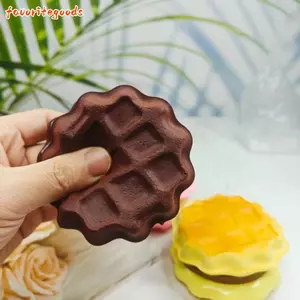 Đồ chơi bóp FAVORITEGOODS, Bánh mô phỏng Tính năng tăng chậm Đồ chơi tăng chậm, Bánh quy mô mô phỏng giảm căng thẳng mềm để trị liệu tự kỷ